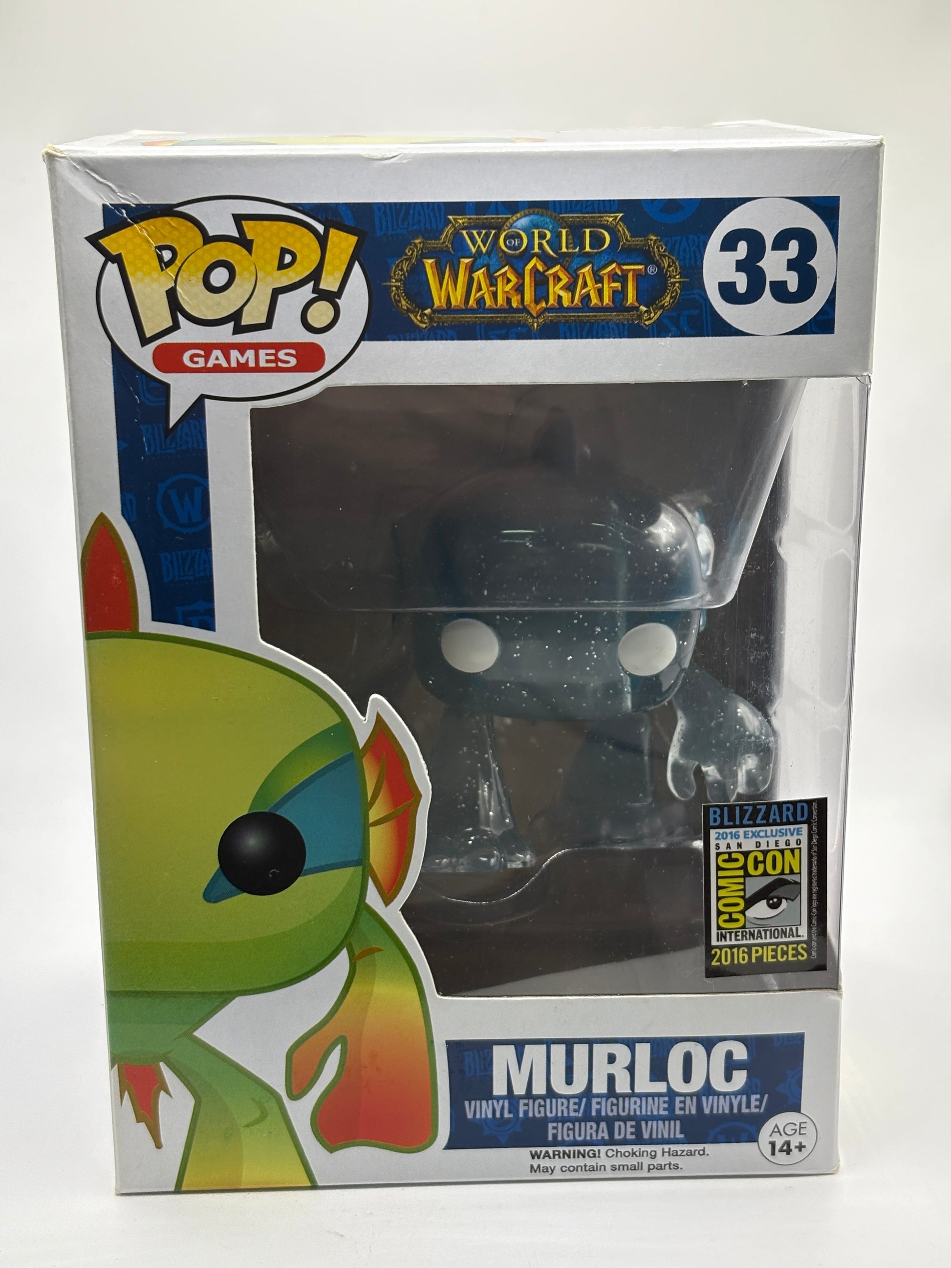 Funko POP! Games World of Warcraft #33 Murloc Translucent SDCC 2016 Limited FRENLY BRICKS - Open 7 Days