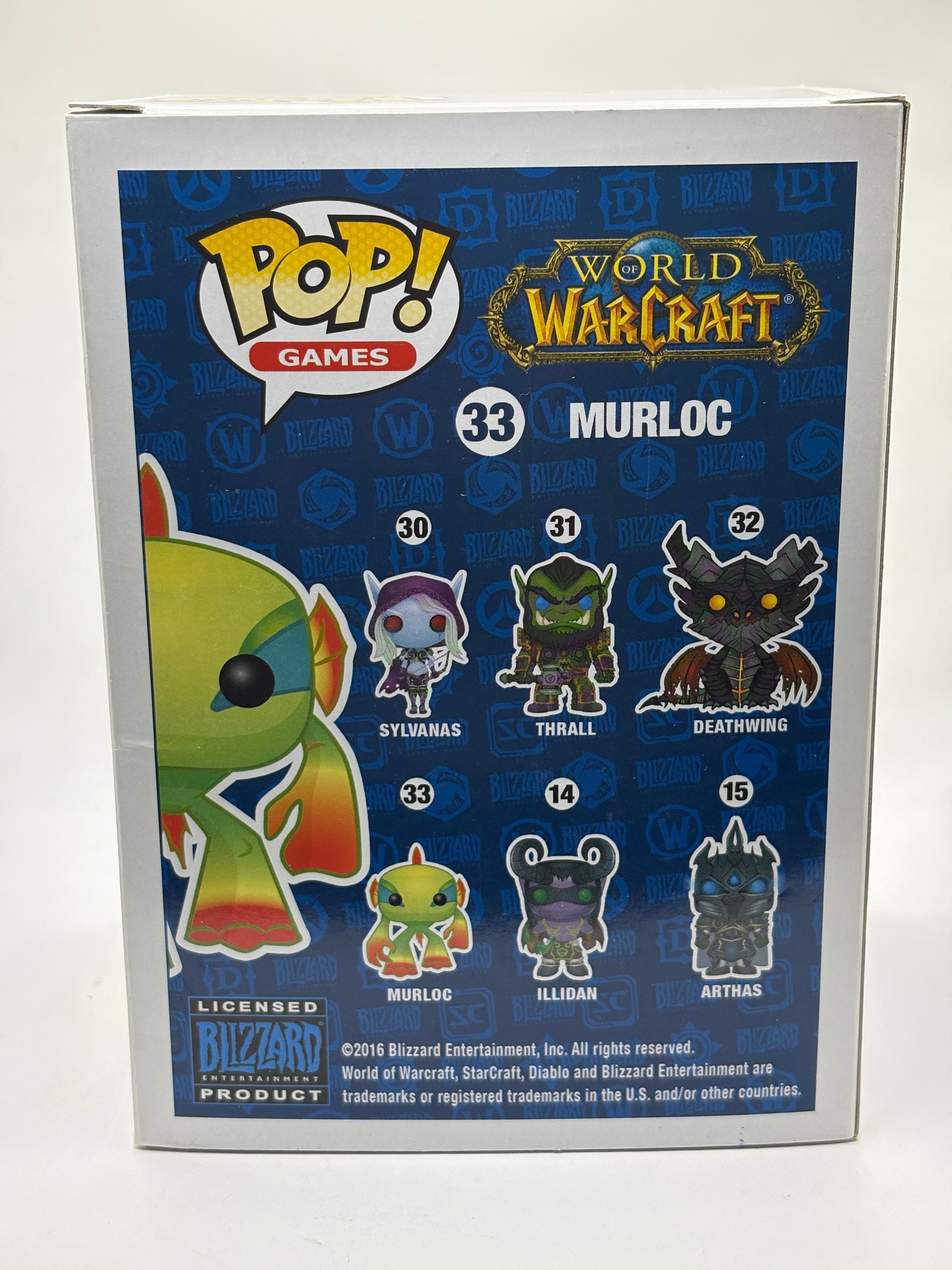 Funko POP! Games World of Warcraft #33 Murloc Translucent SDCC 2016 Limited FRENLY BRICKS - Open 7 Days