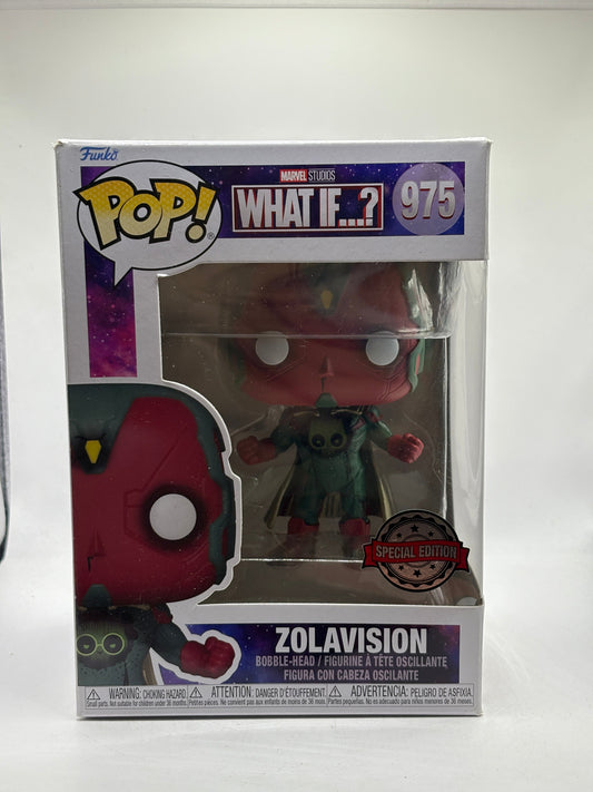 Funko POP! What If? #975 Zolavision Special Edition FRENLY BRICKS - Open 7 Days