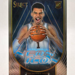 2023-24 Panini Select Basketball - Victor Wembanyama #13 Neon Icon FRENLY BRICKS - Open 7 Days