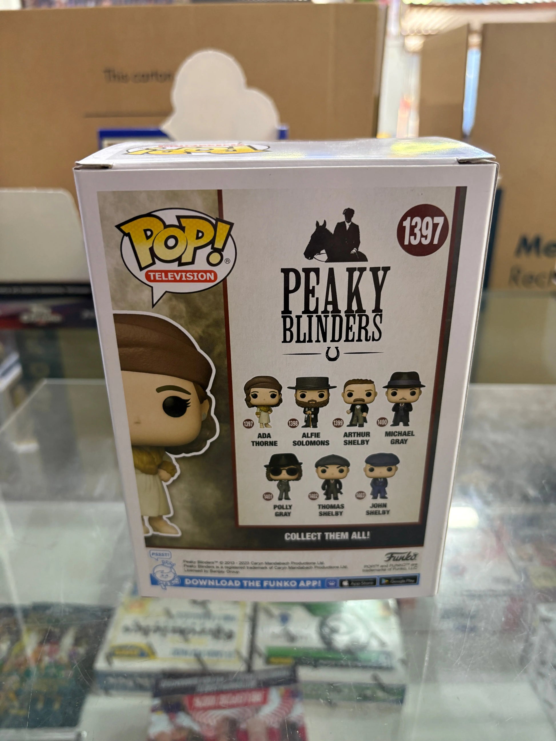 Funko Pop! TV: Peaky Blinders - Ada Thorne Vinyl Figure #1397 FRENLY BRICKS - Open 7 Days