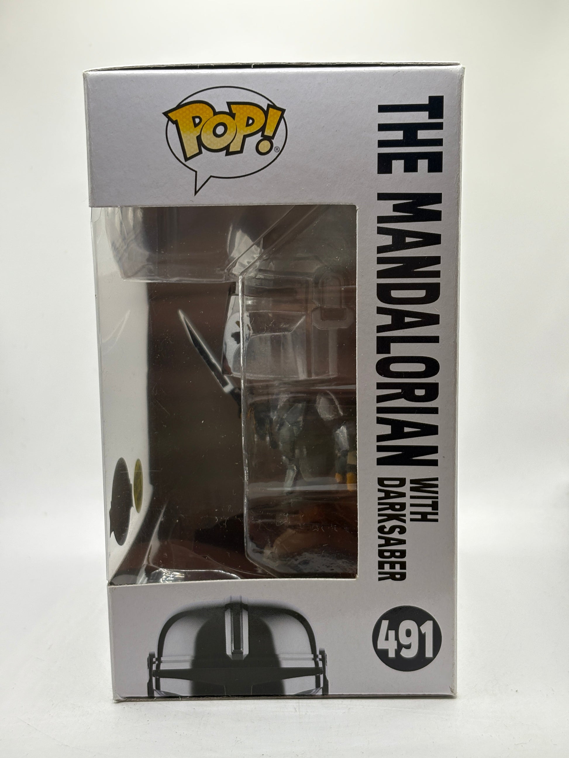 Funko POP! Star Wars #491 The Mandalorian with Darksaber Glow Special Edition FRENLY BRICKS - Open 7 Days