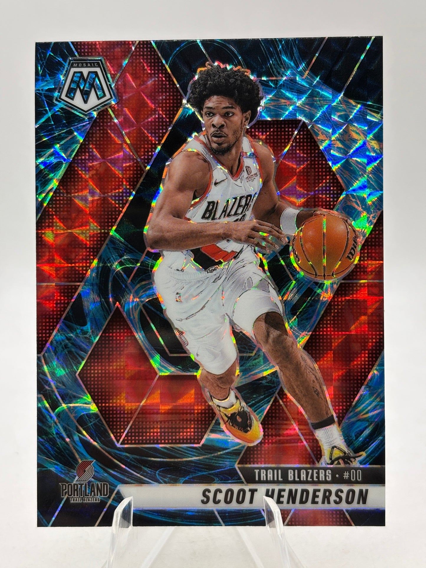 2024-25 Panini Mosaic Basketball - #165 Scoot Henderson Genesis Mosaic FRENLY BRICKS - Open 7 Days