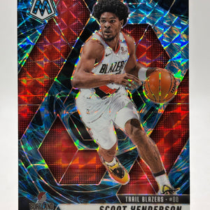 2024-25 Panini Mosaic Basketball - #165 Scoot Henderson Genesis Mosaic FRENLY BRICKS - Open 7 Days