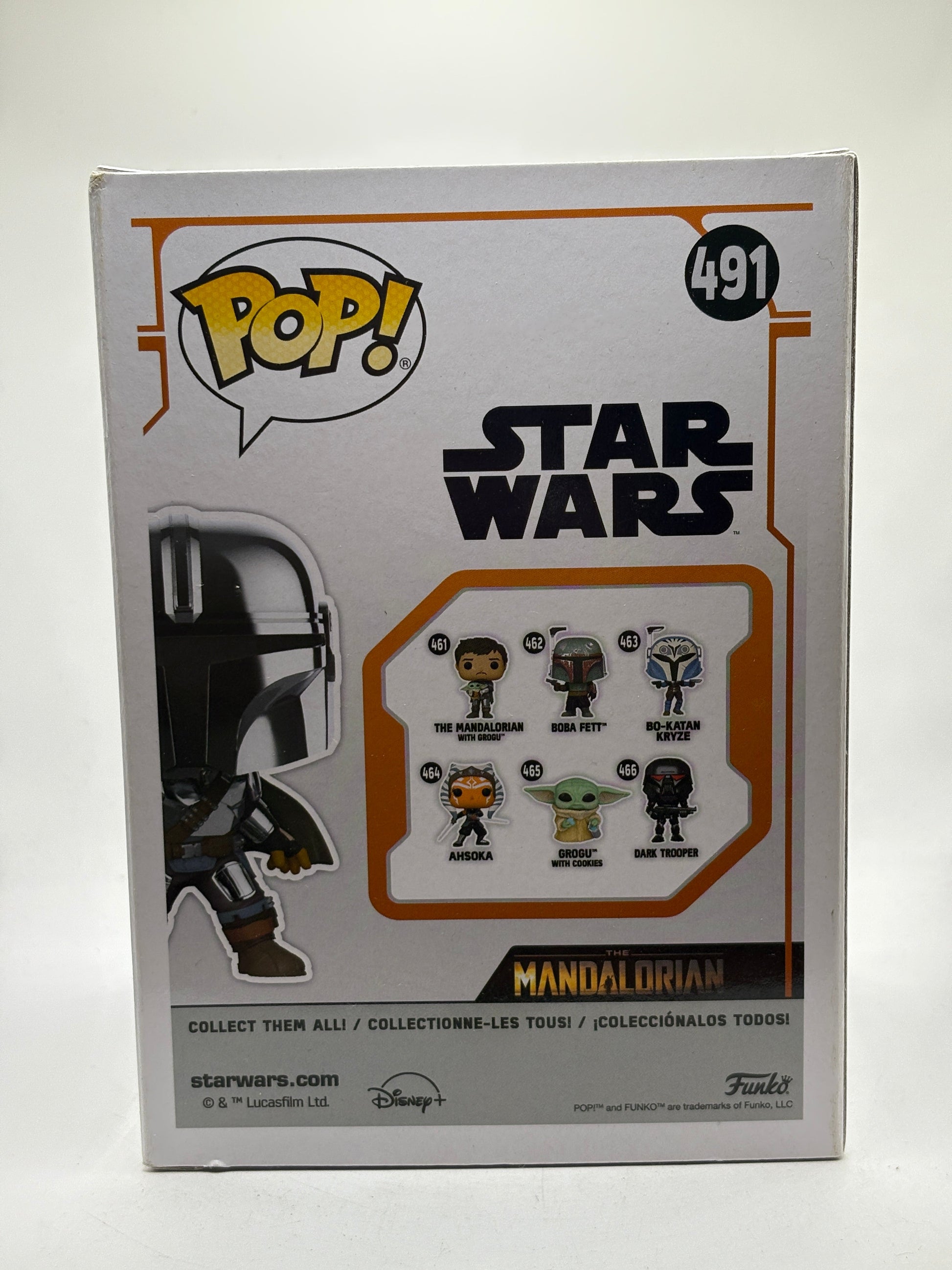 Funko POP! Star Wars #491 The Mandalorian with Darksaber Glow Special Edition FRENLY BRICKS - Open 7 Days