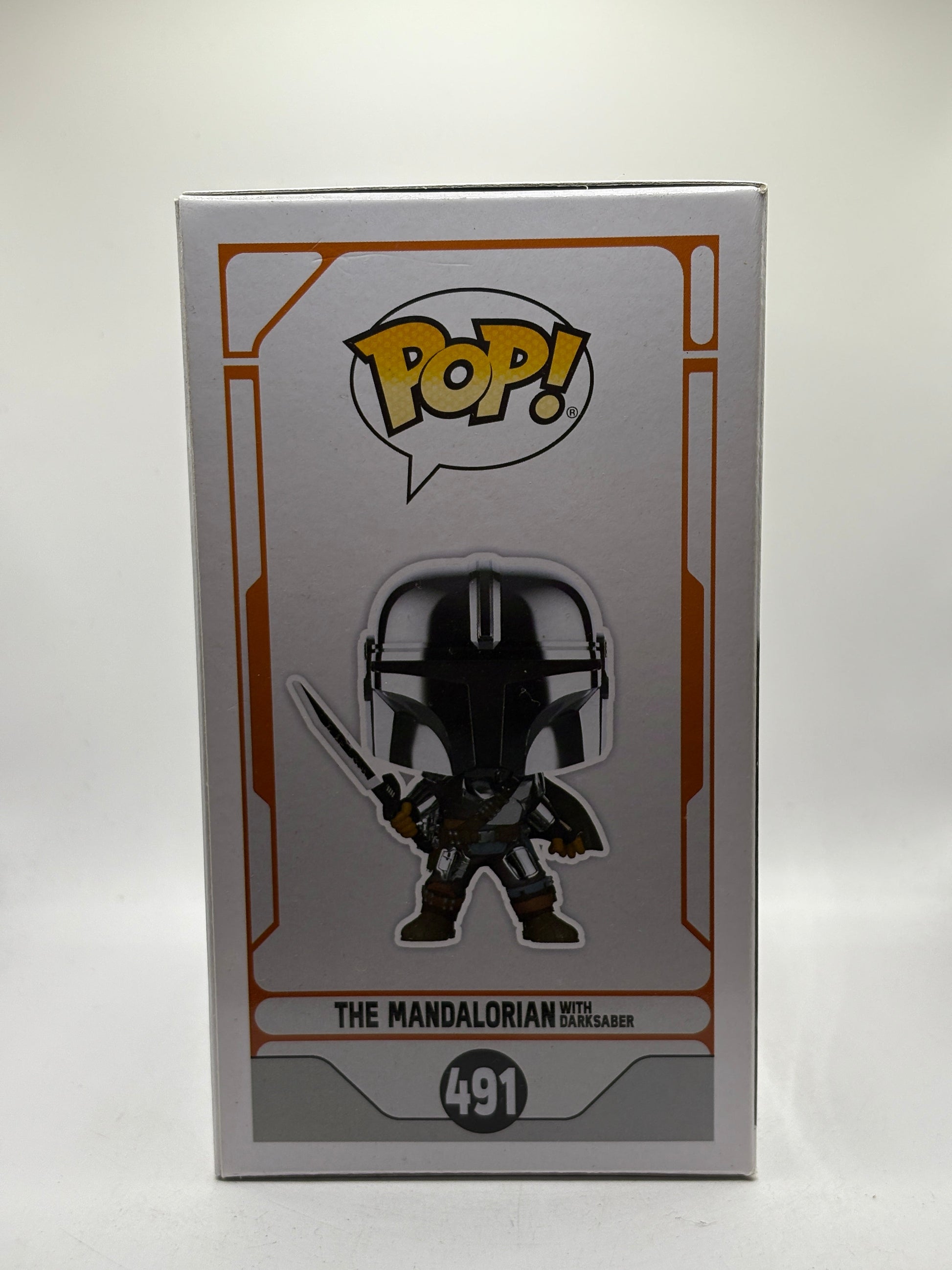 Funko POP! Star Wars #491 The Mandalorian with Darksaber Glow Special Edition FRENLY BRICKS - Open 7 Days