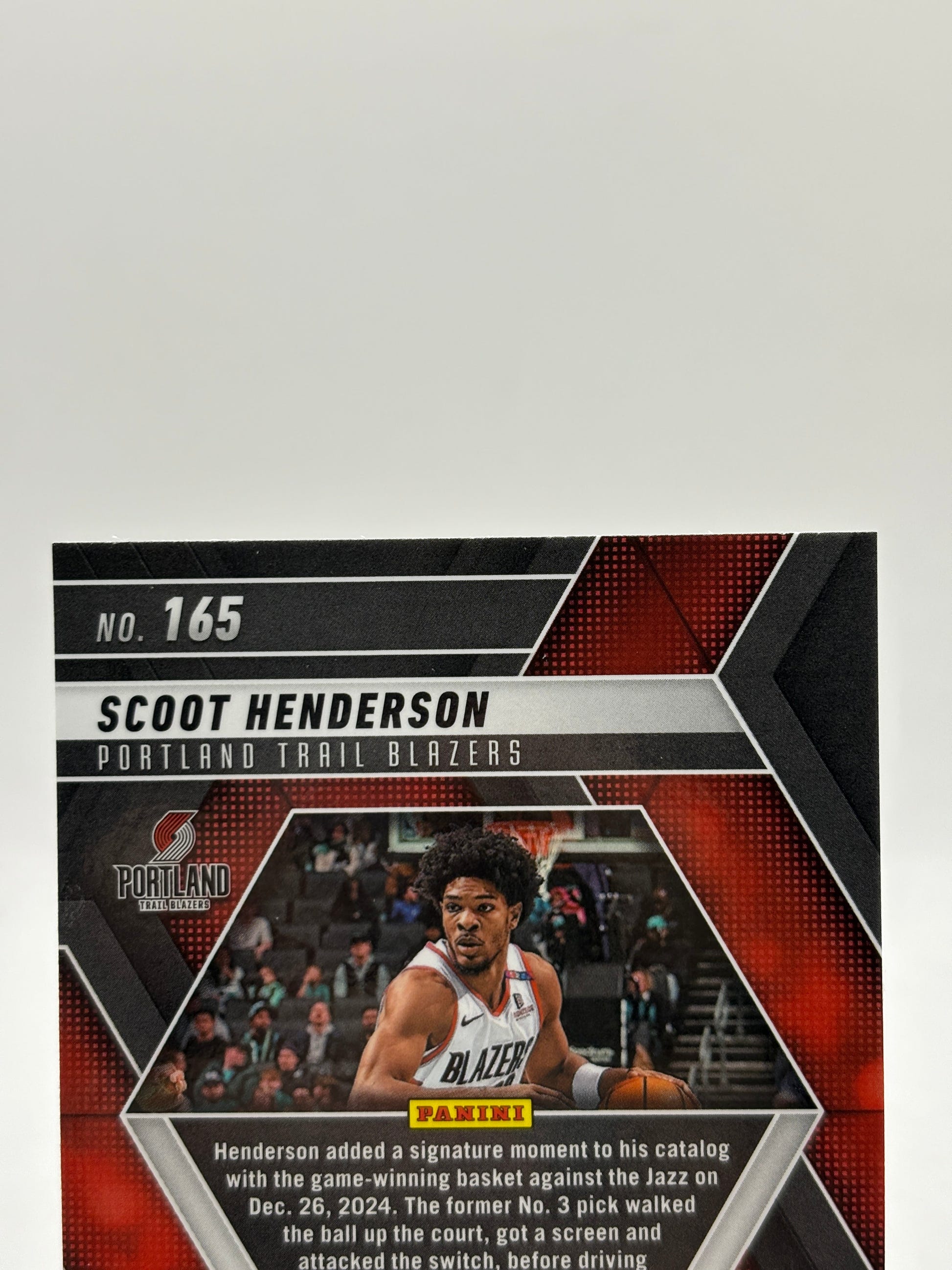 2024-25 Panini Mosaic Basketball - #165 Scoot Henderson Genesis Mosaic FRENLY BRICKS - Open 7 Days image 3