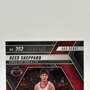 2024-25 Panini Mosaic Basketball - #252 Reed Sheppard /125 Cracked Ice FRENLY BRICKS - Open 7 Days