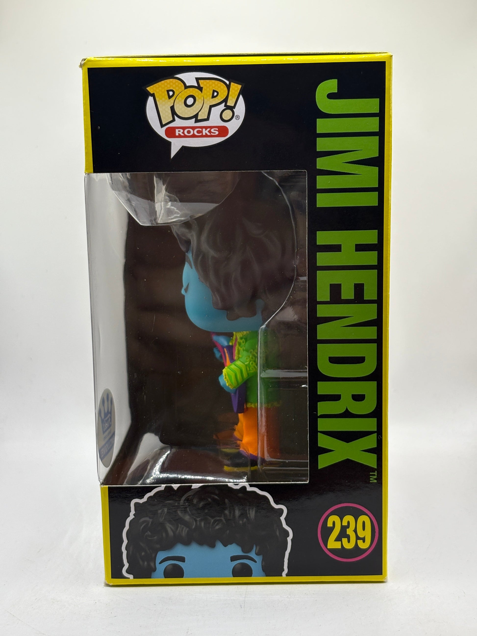 Funko POP! Rocks Authentic Hendrix #239 Jimi Hendrix Funko Exclusive FRENLY BRICKS - Open 7 Days