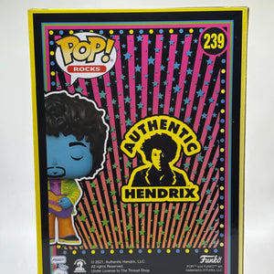 Funko POP! Rocks Authentic Hendrix #239 Jimi Hendrix Funko Exclusive FRENLY BRICKS - Open 7 Days
