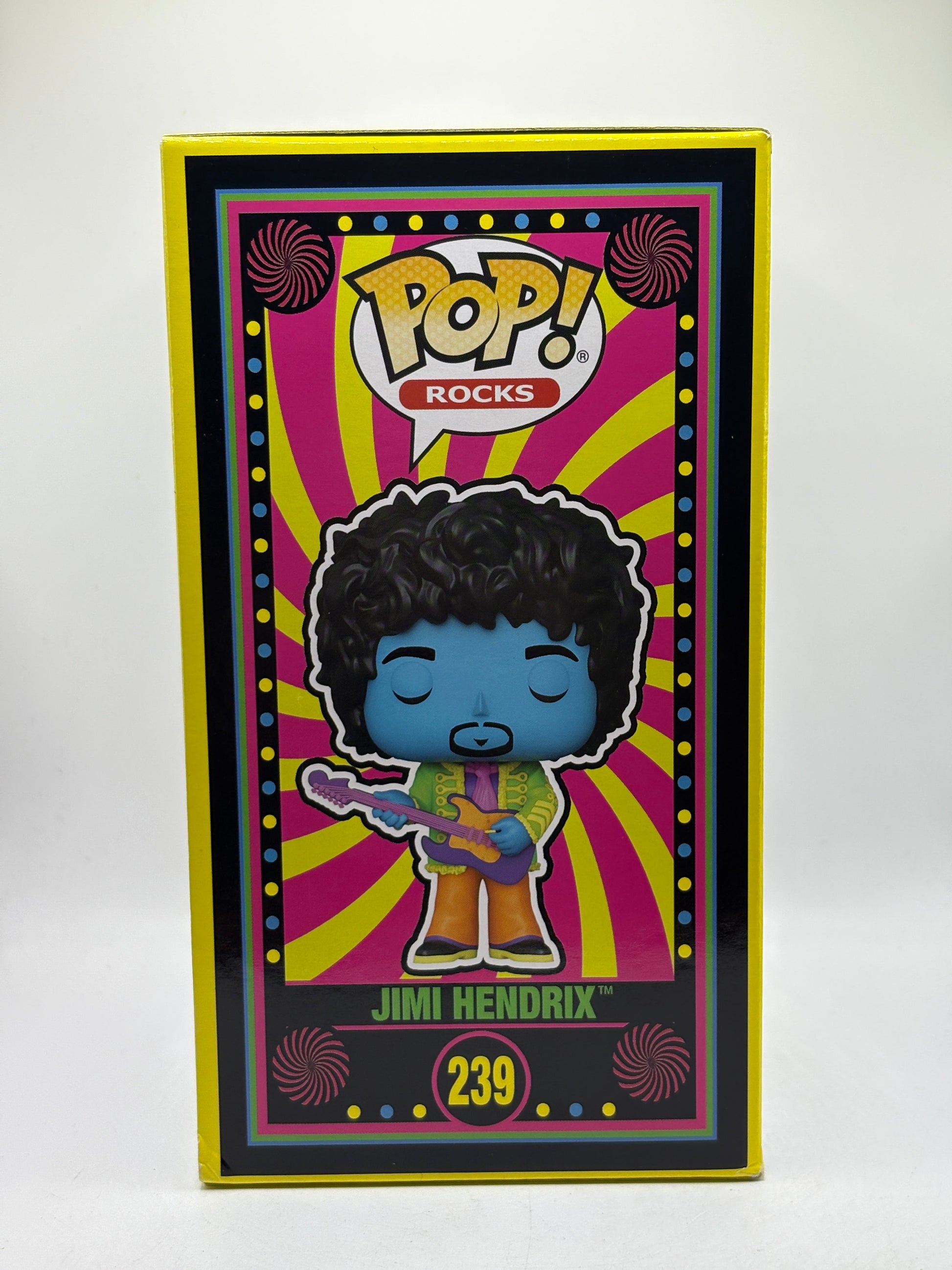 Funko POP! Rocks Authentic Hendrix #239 Jimi Hendrix Funko Exclusive FRENLY BRICKS - Open 7 Days