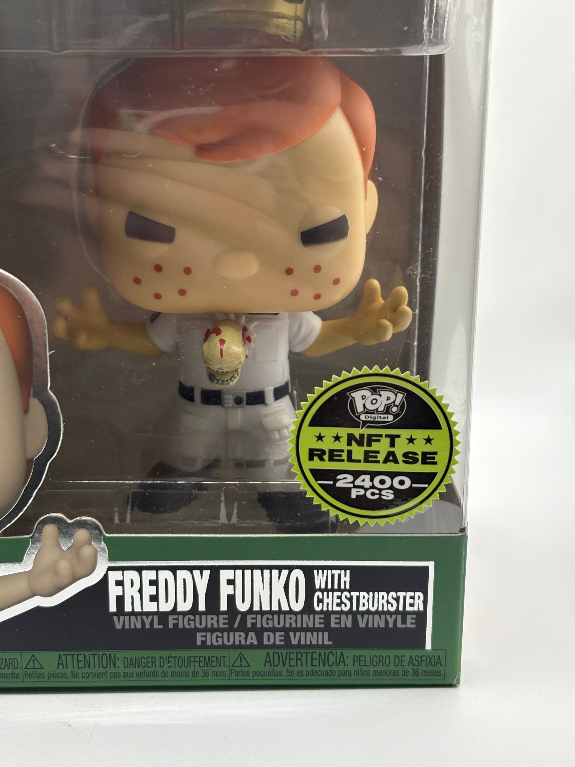 Funko POP! Digital Alien #349 Freddy Funko with Chestburster NFT 2400 Pcs FRENLY BRICKS - Open 7 Days