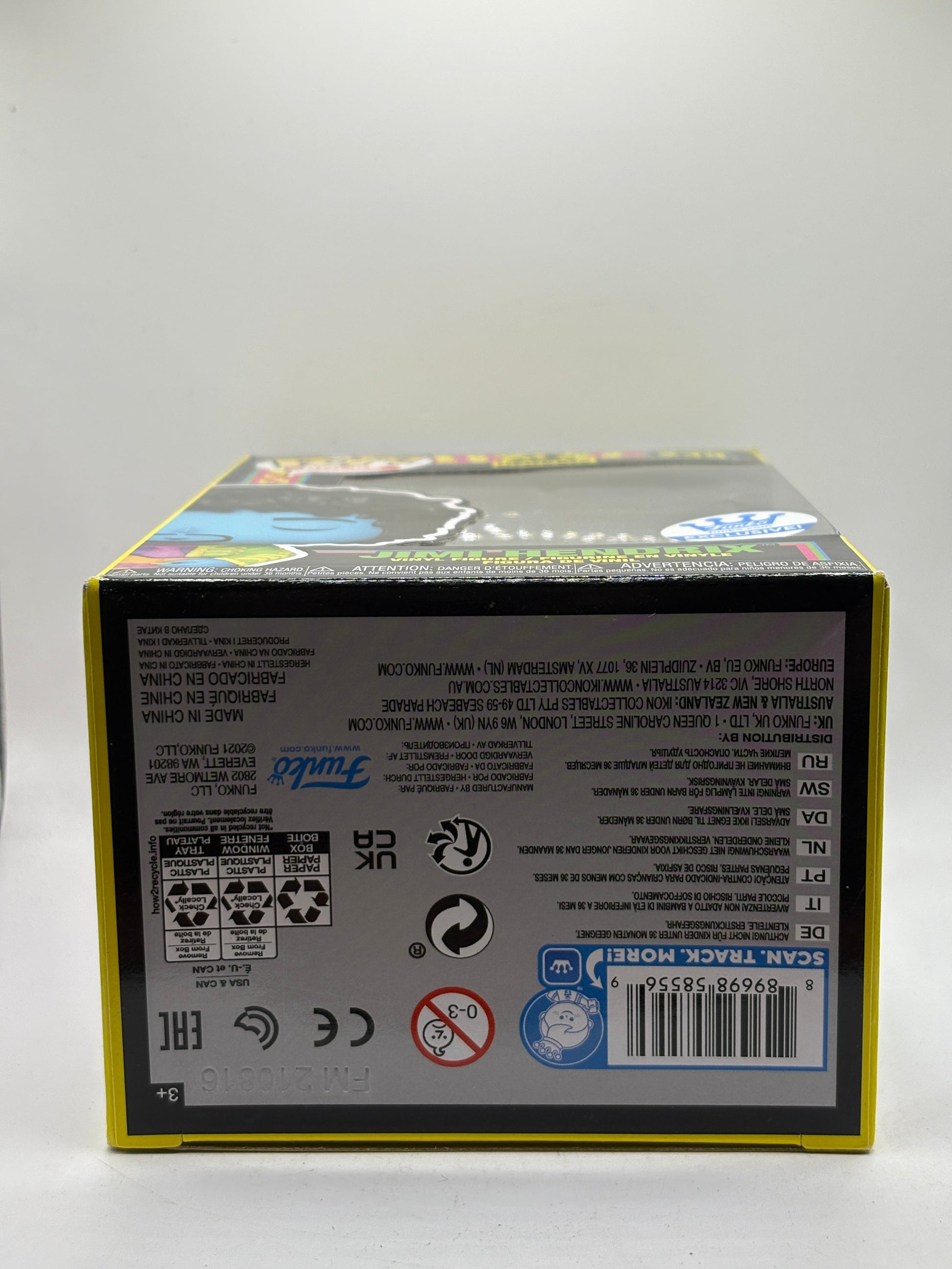 Funko POP! Rocks Authentic Hendrix #239 Jimi Hendrix Funko Exclusive FRENLY BRICKS - Open 7 Days