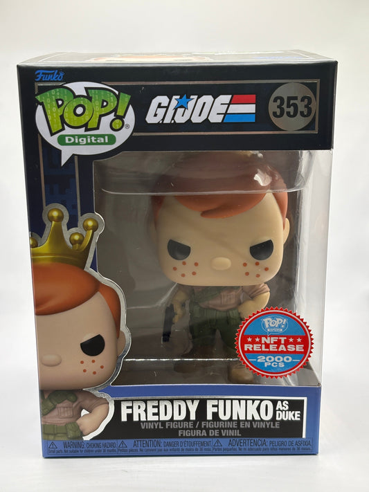 Funko POP! Digital G.I.Joe #353 Freddy Funko as Duke NFT Release 2000 Pcs FRENLY BRICKS - Open 7 Days