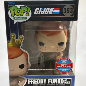Funko POP! Digital G.I.Joe #353 Freddy Funko as Duke NFT Release 2000 Pcs FRENLY BRICKS - Open 7 Days