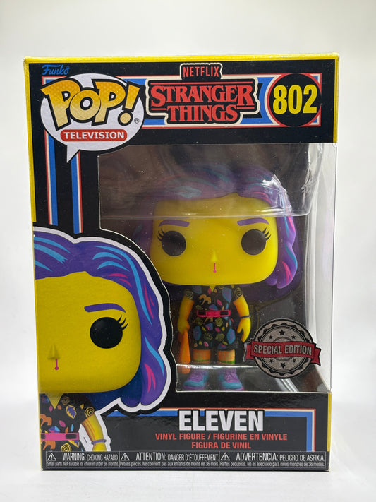 Funko POP! Television Stranger Things #802 Eleven Special Edition FRENLY BRICKS - Open 7 Days