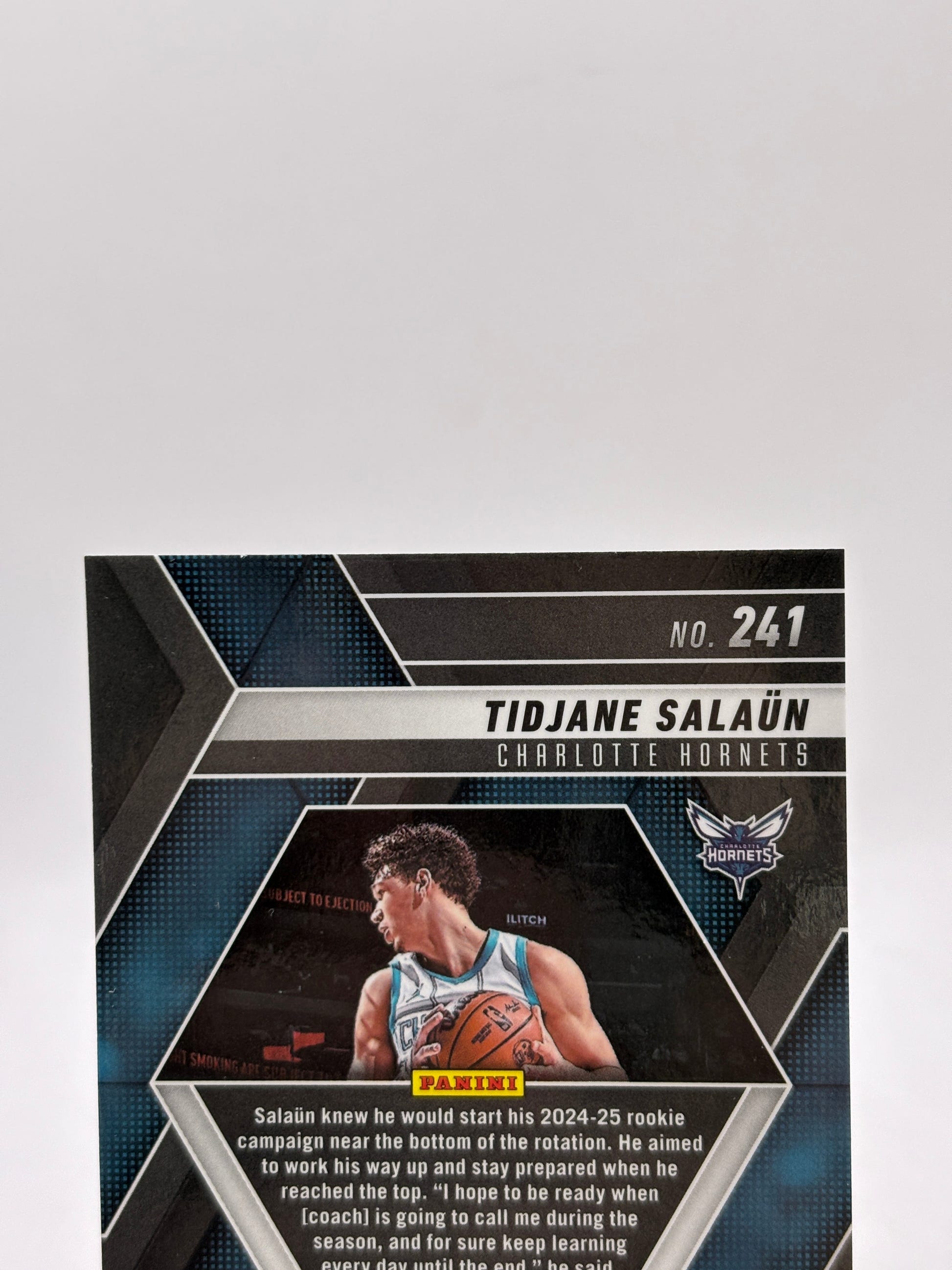 2024-25 Panini Mosaic Basketball - #241 Tidjane Salaun Genesis Mosaic FRENLY BRICKS - Open 7 Days image 3