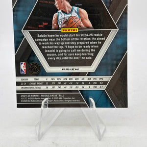 2024-25 Panini Mosaic Basketball - #241 Tidjane Salaun Genesis Mosaic FRENLY BRICKS - Open 7 Days