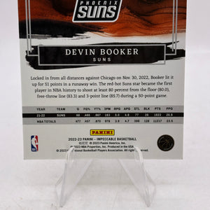 2022-23 Panini Impeccable Basketball #95 Devin Booker FRENLY BRICKS - Open 7 Days