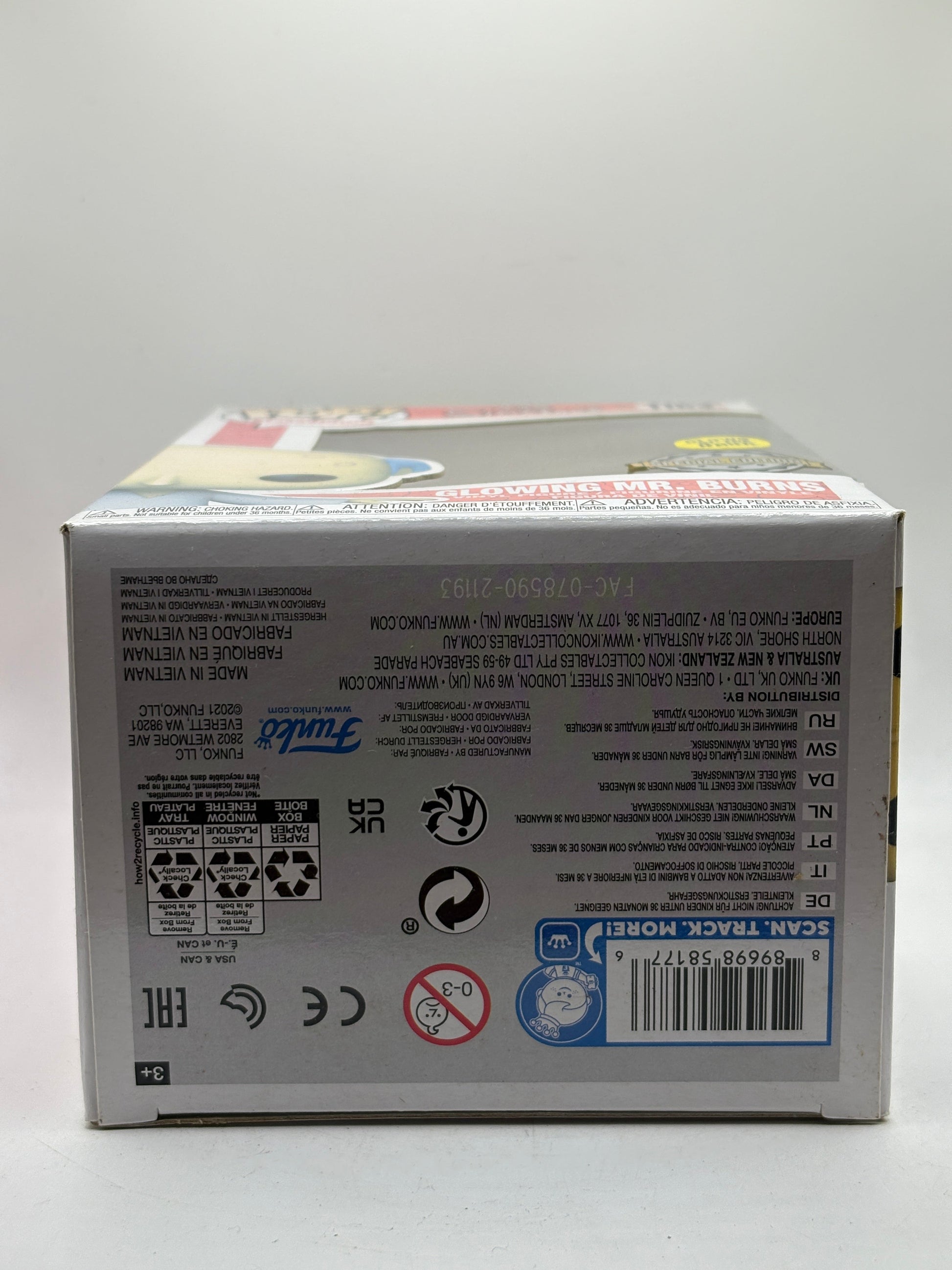 Funko POP! Television The Simpsons #1162 Glowing Mr. Burns Glow SE FRENLY BRICKS - Open 7 Days