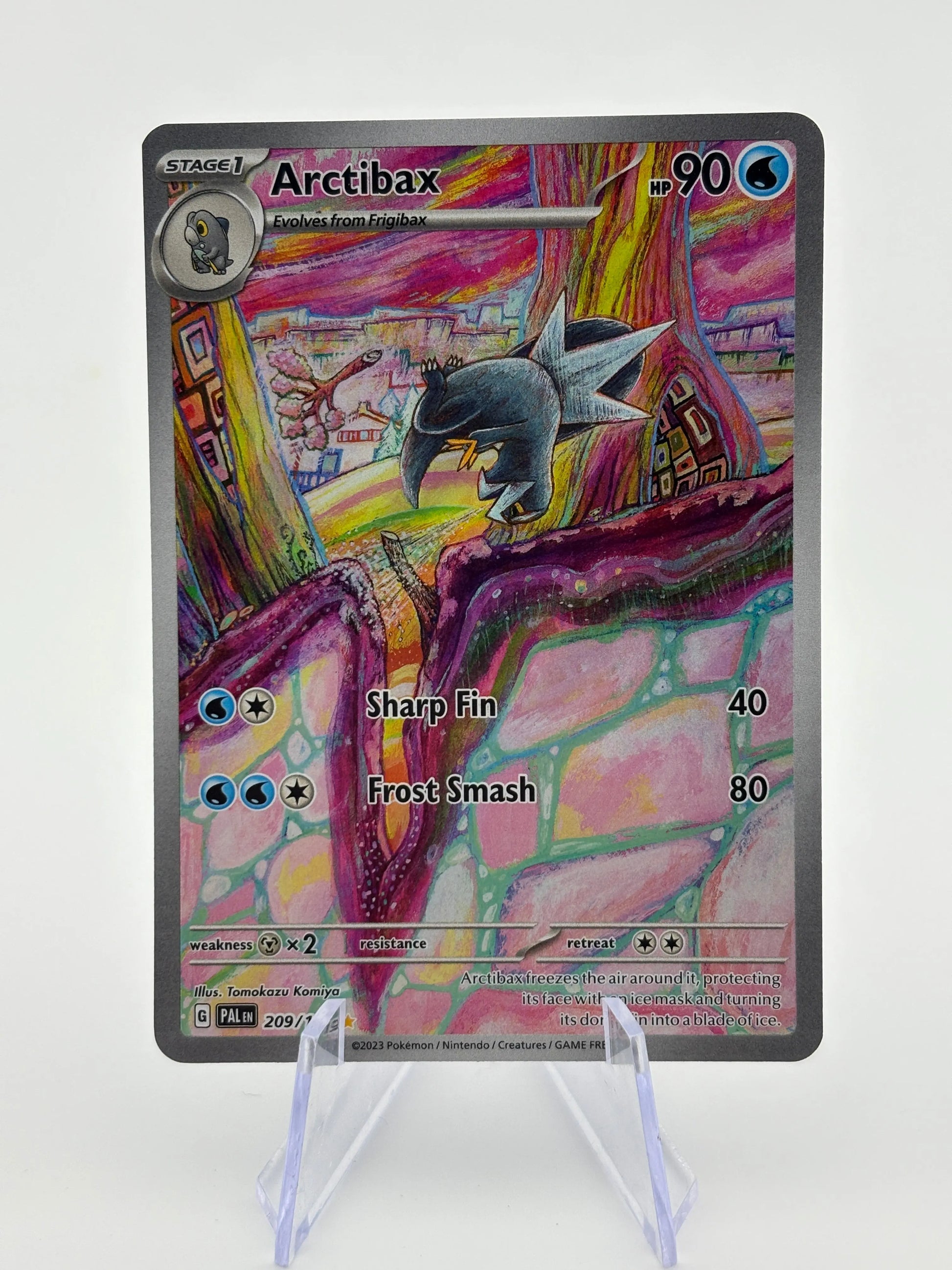 Pokemon Arctibax SV02: Paldea Evolved 209/193 Near Mint NM FRENLY BRICKS - Open 7 Days