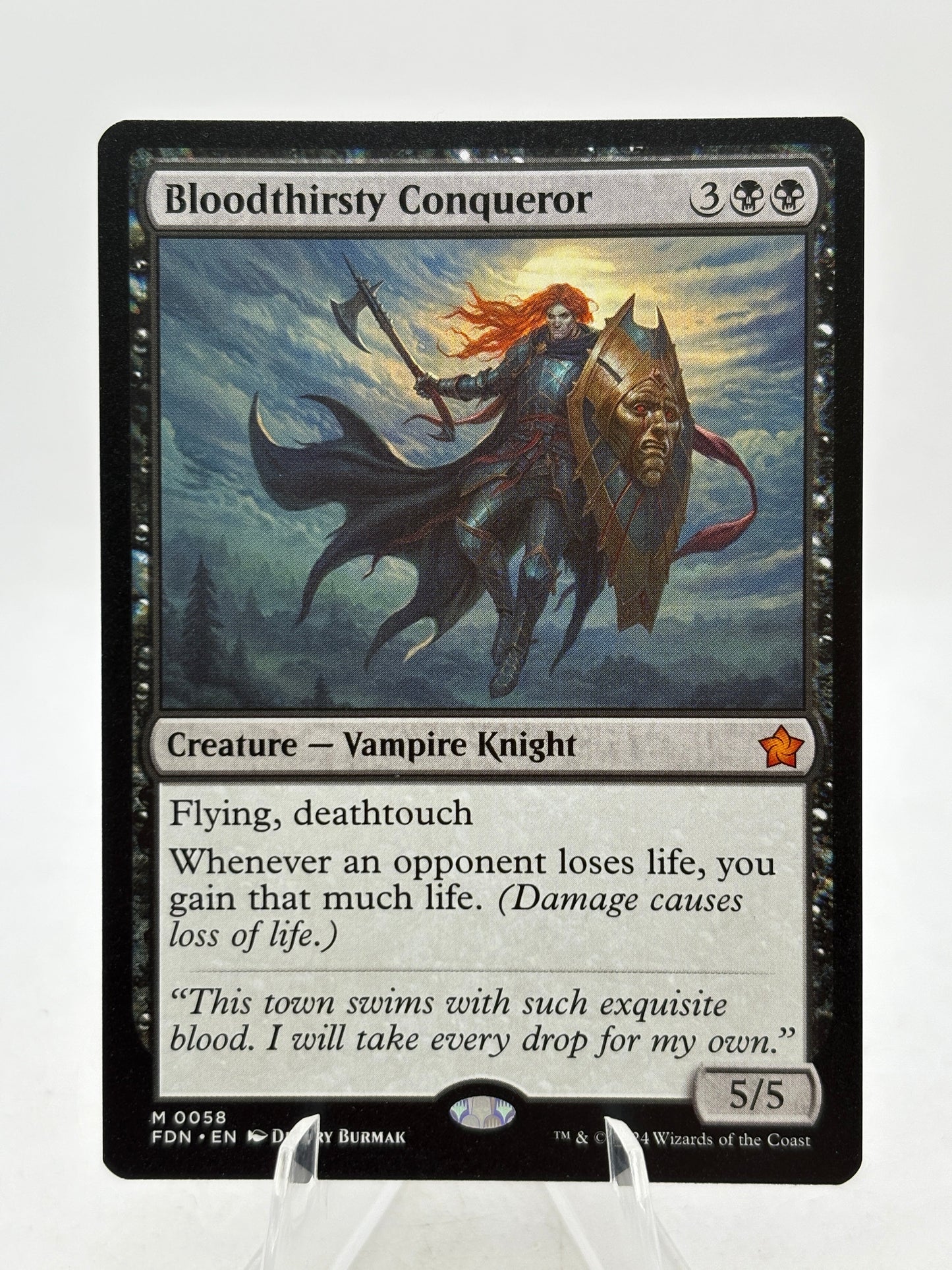 Bloodthirsty Conqueror - Foundations (FDN) - EN - M 0058 FRENLY BRICKS - Open 7 Days