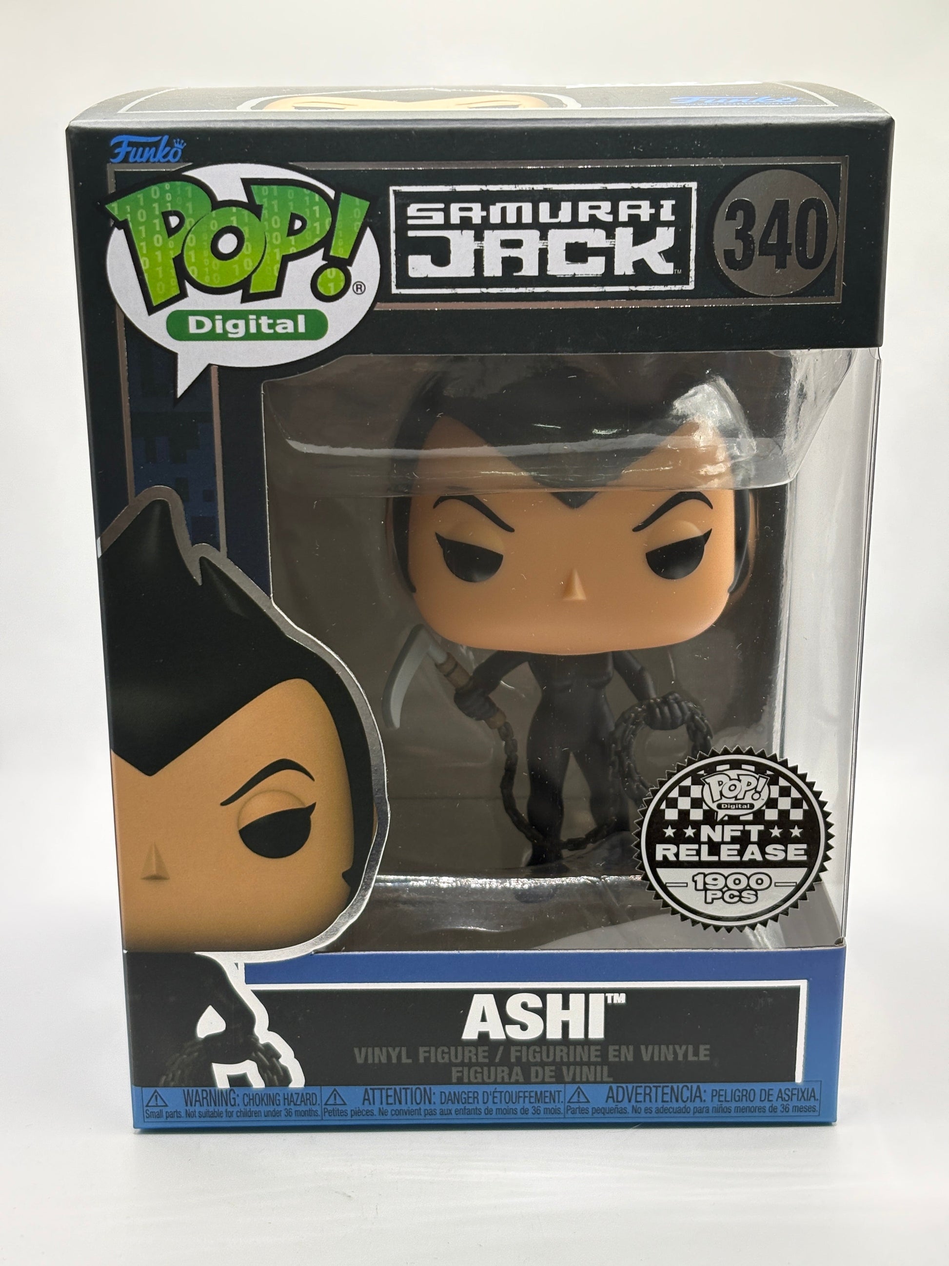 Funko POP! Digital Samurai Jack #340 Ashi NFT Release 1900 Pieces FRENLY BRICKS - Open 7 Days