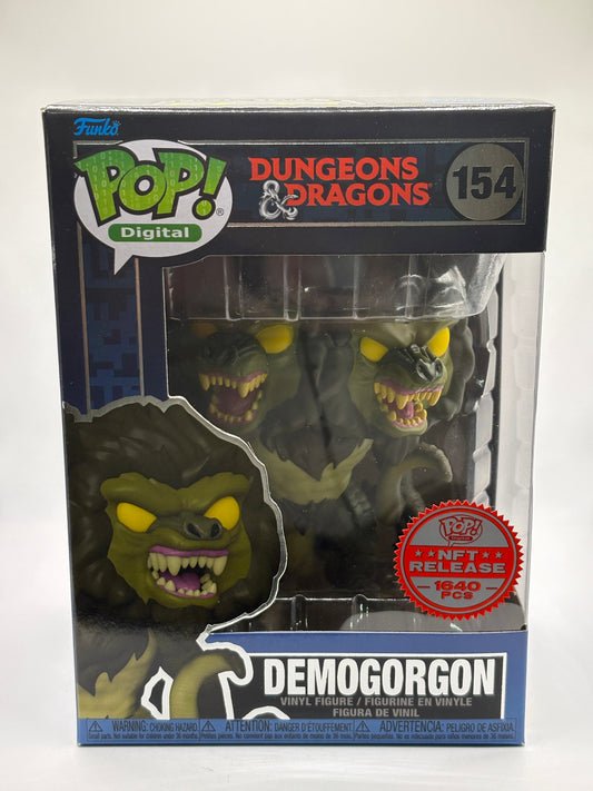 Funko POP! Digital Dungeons & Dragons #154 Demogorgon NFT 1640 Pieces FRENLY BRICKS - Open 7 Days