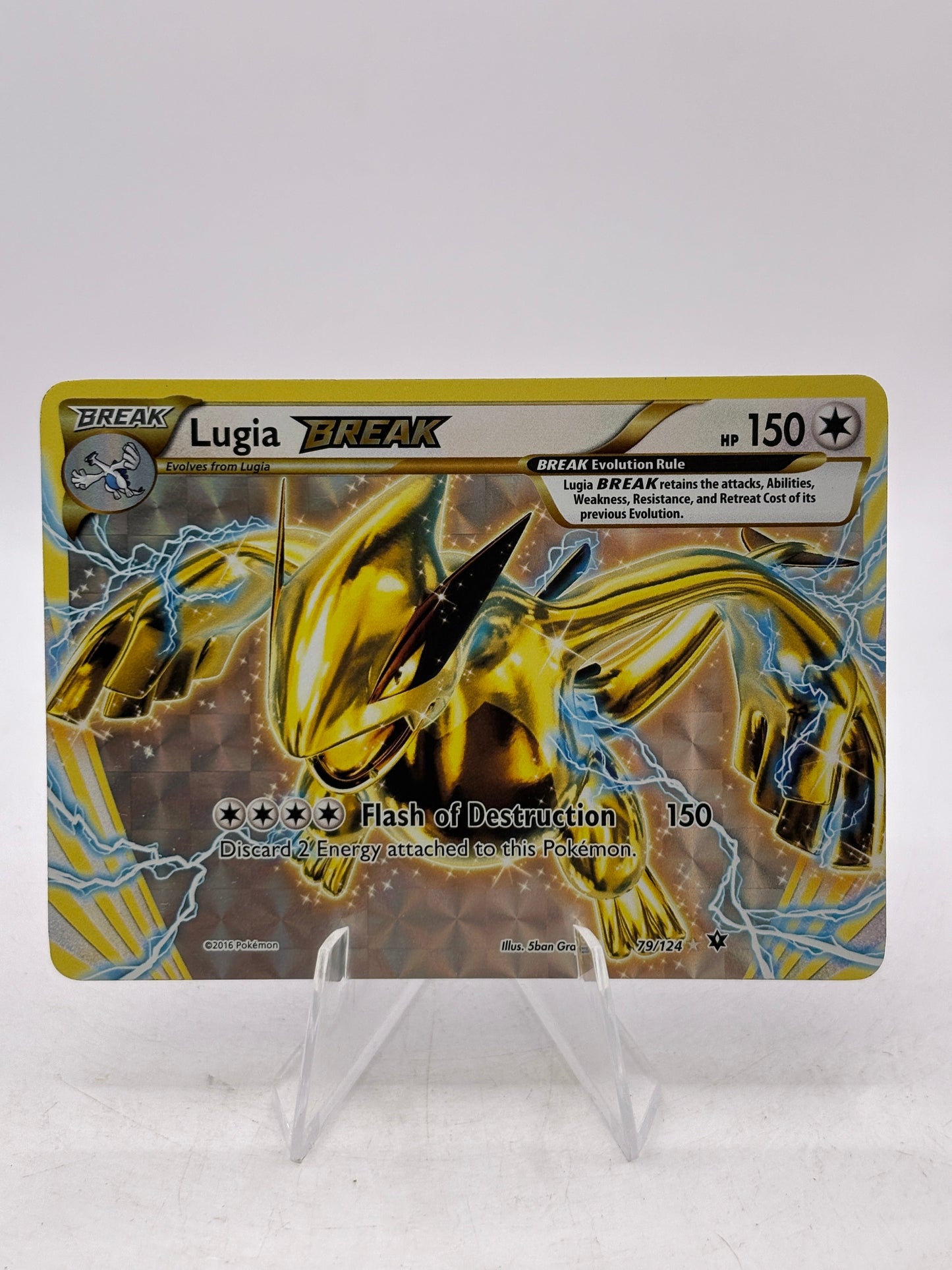 Pokemon TCG XY Fates Collide - Lugia Break 79/124 LP FRENLY BRICKS - Open 7 Days