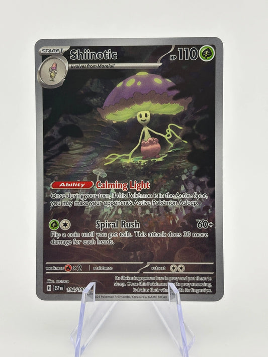 Shiinotic 194/191 - Surging Sparks IR Pokemon TCG Card NM FRENLY BRICKS - Open 7 Days