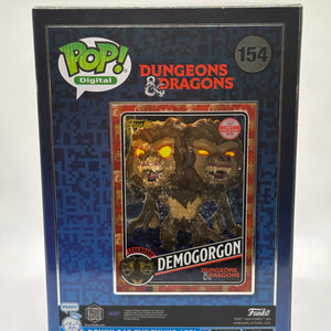 Funko POP! Digital Dungeons & Dragons #154 Demogorgon NFT 1640 Pieces FRENLY BRICKS - Open 7 Days