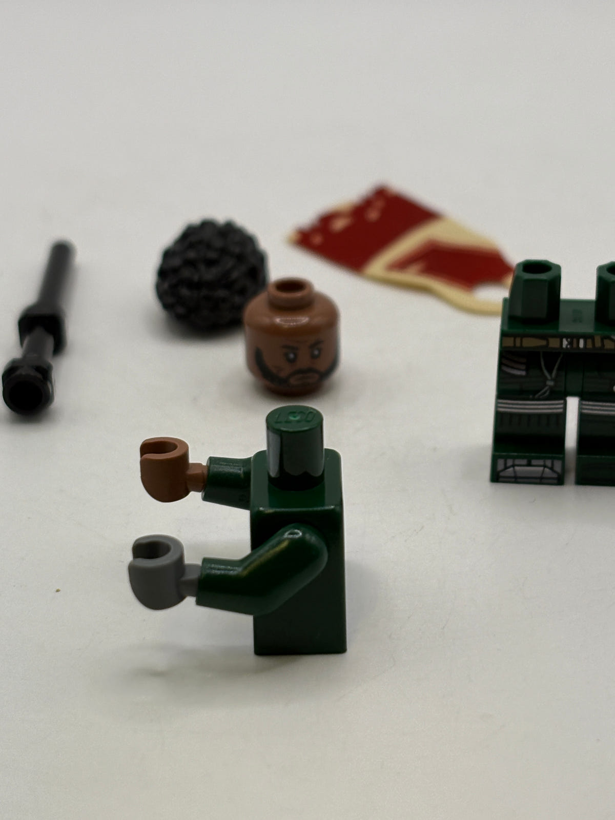 LEGO Saw Gerrera Minifigure (sw1335) 75383 Star Wars Rogue One Rebel Leader NEW, photo 5 image 5