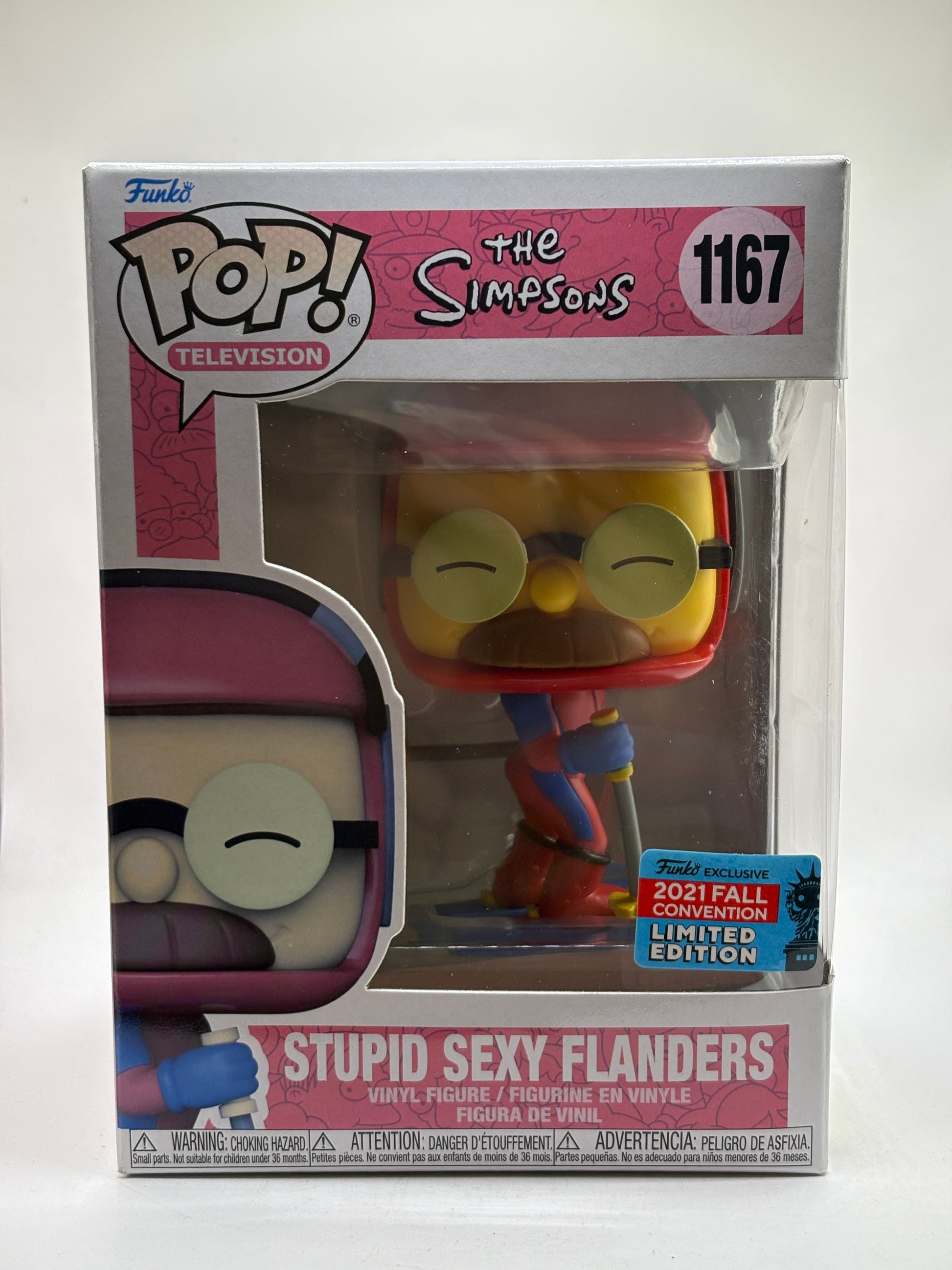 Funko POP! Television The Simpsons #1167 Stupid Sexy Flanders 2021 Fall FRENLY BRICKS - Open 7 Days