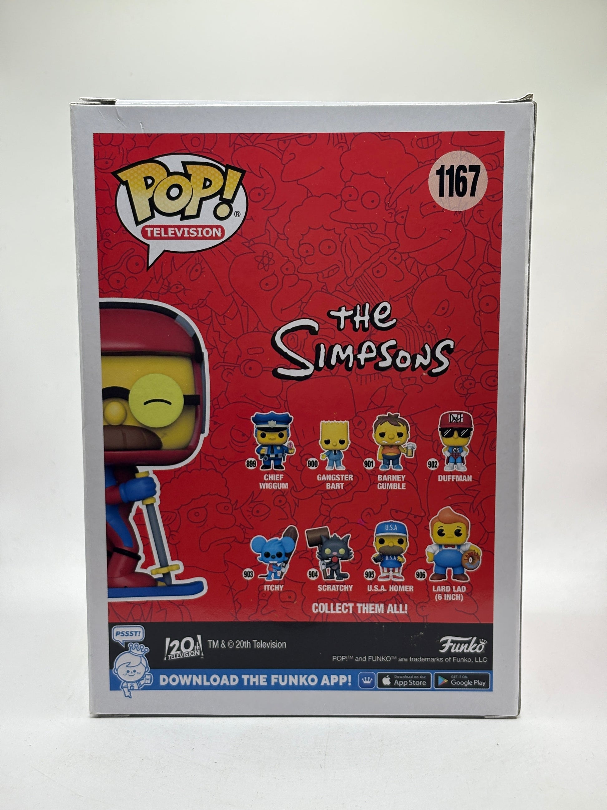 Funko POP! Television The Simpsons #1167 Stupid Sexy Flanders 2021 Fall FRENLY BRICKS - Open 7 Days