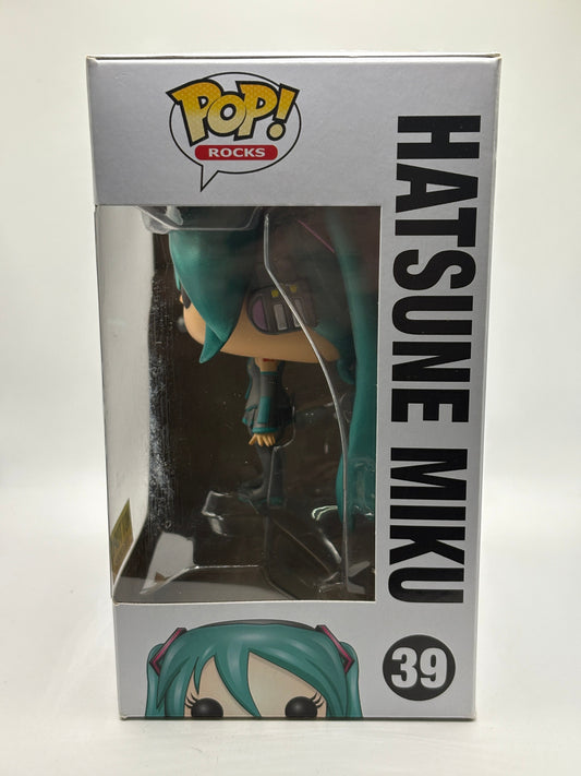Funko POP! Rocks Hatsune Miku #39 Hatsune Miku Hot Topic Exclusive FRENLY BRICKS - Open 7 Days