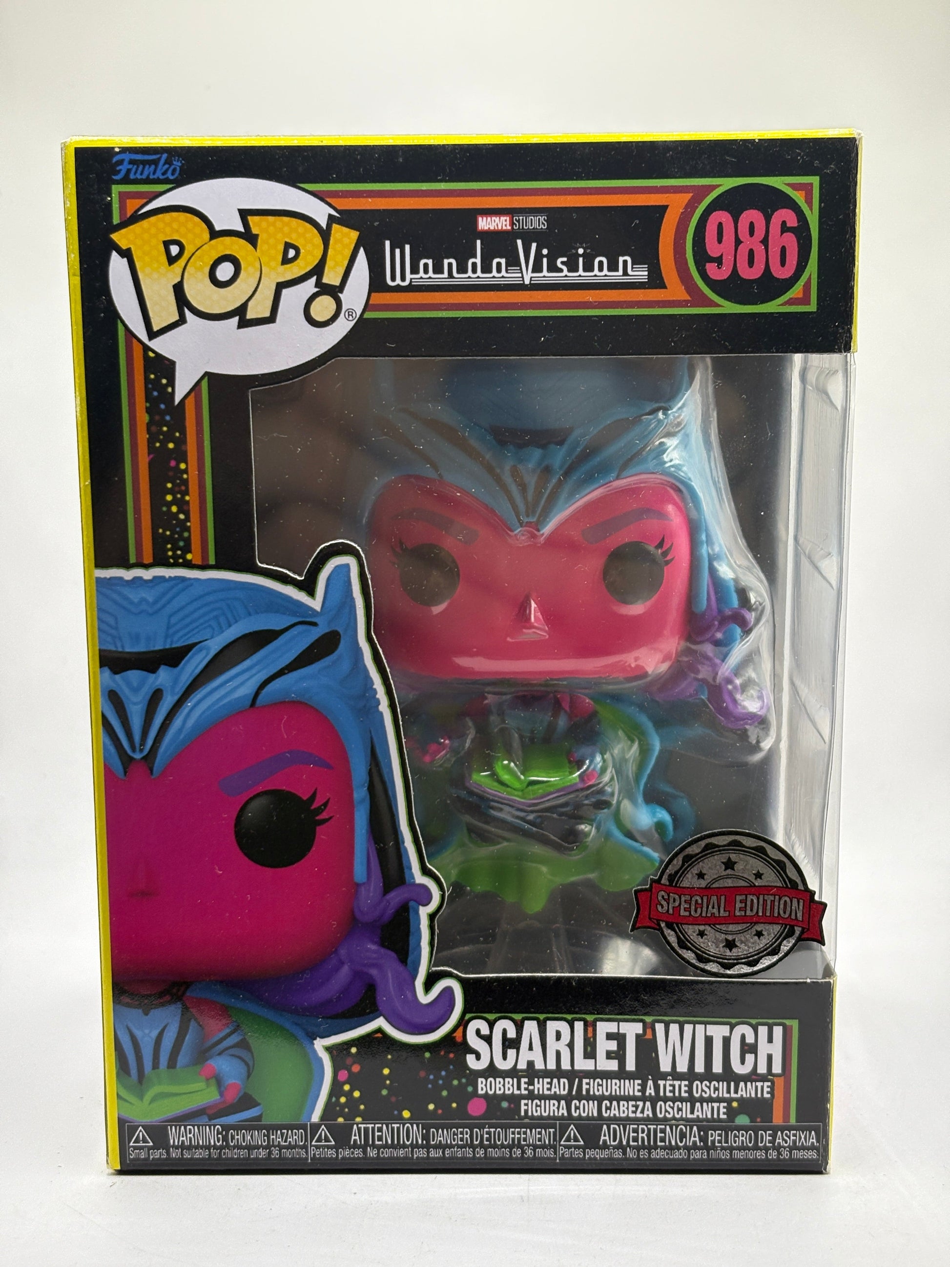 Funko PoP! Marvel Wanda Vision #986 Scarlet Witch Special Editoon FRENLY BRICKS - Open 7 Days