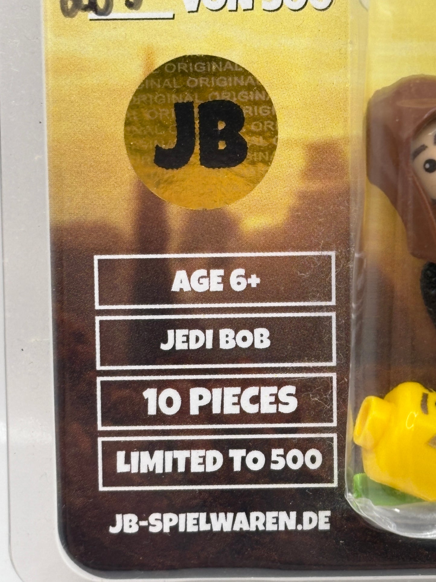 Lego Star Wars Custom JB Spielwaren Jedi Bob Minifigure Limited to 500