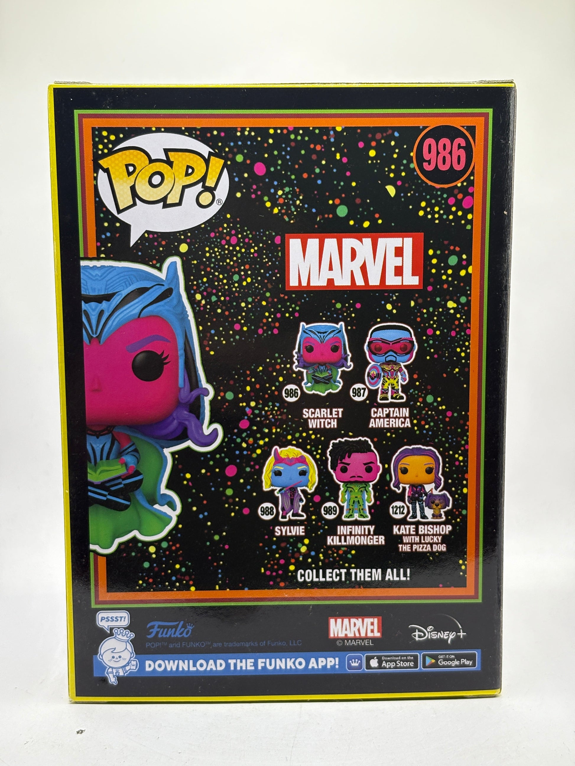 Funko PoP! Marvel Wanda Vision #986 Scarlet Witch Special Editoon FRENLY BRICKS - Open 7 Days