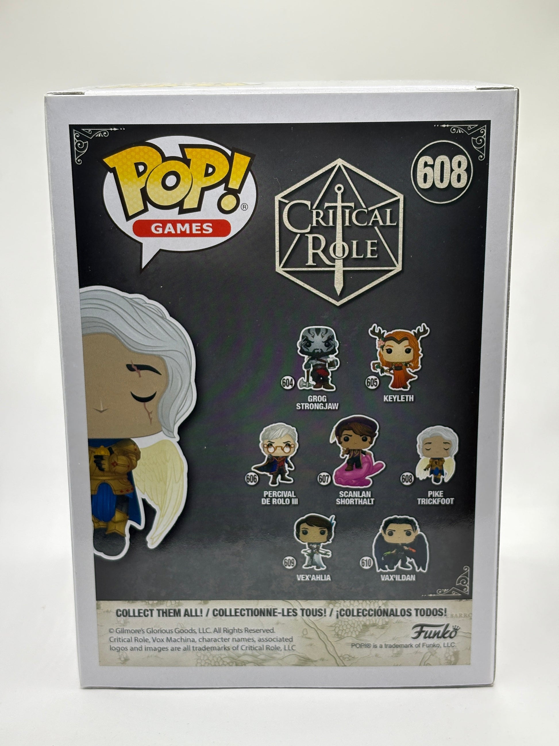 Funko POP! Games Critical Role #608 Pike Trickfoot Vinyl Figure FRENLY BRICKS - Open 7 Days