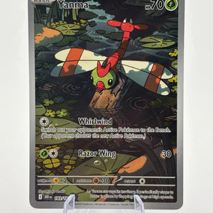 Pokèmon TCG Yanma 183/182 Destined Rivals IR NM FRENLY BRICKS - Open 7 Days