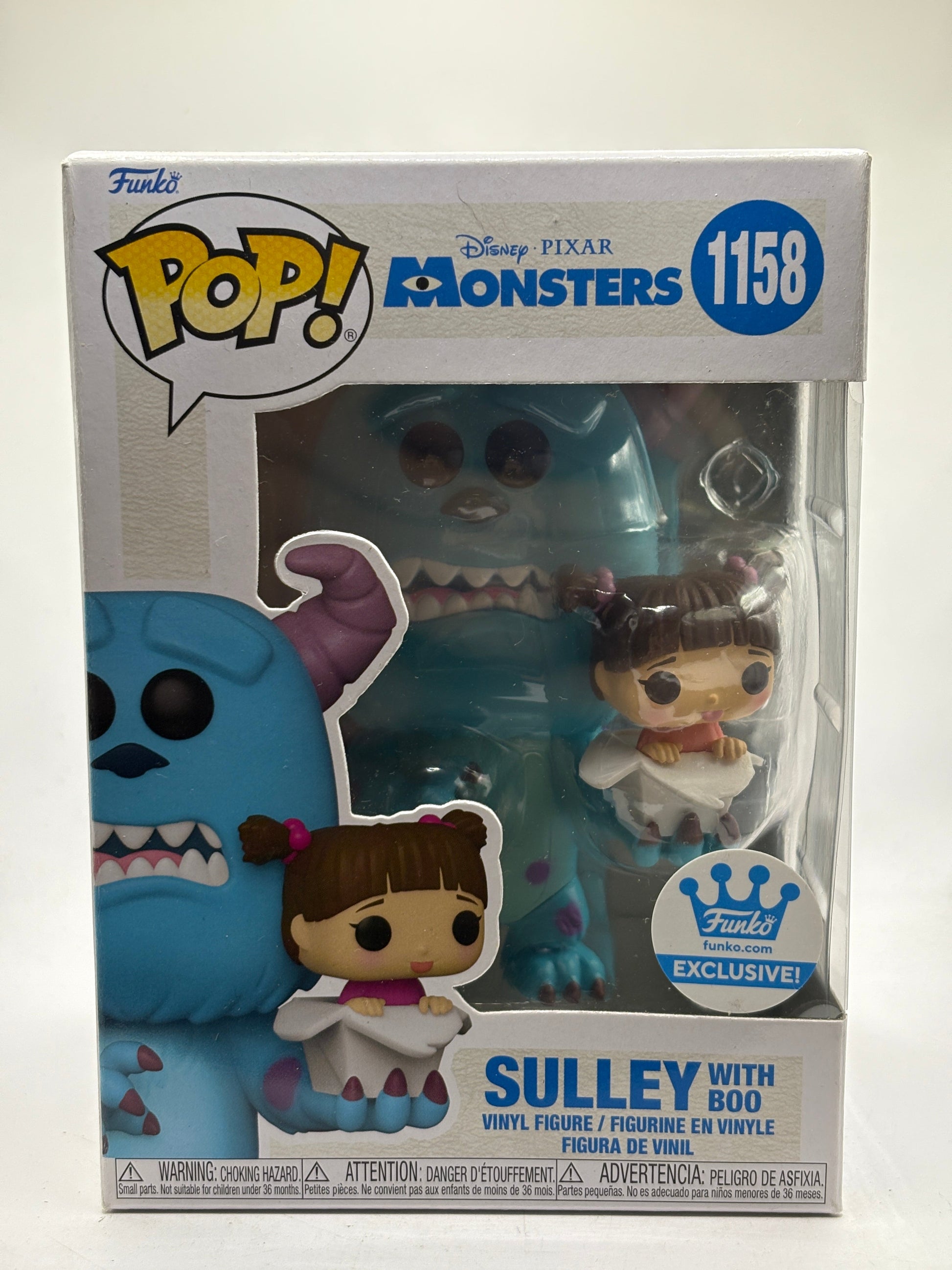 Funko POP! Disney Monsters #1158 Sulley with Boo Funko Exclusive FRENLY BRICKS - Open 7 Days