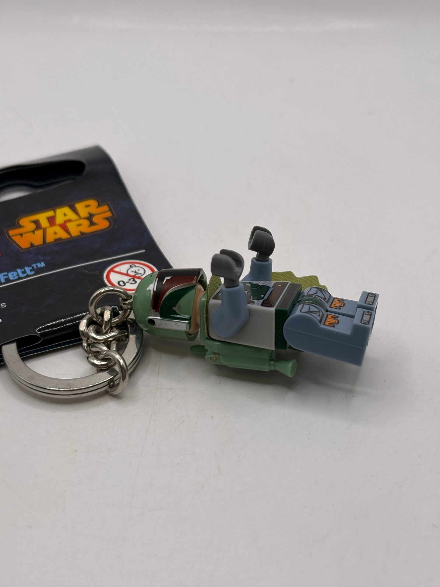 Lego Star Wars Boba Fett Key Chain 850998 Retired, New with Tag, 2014