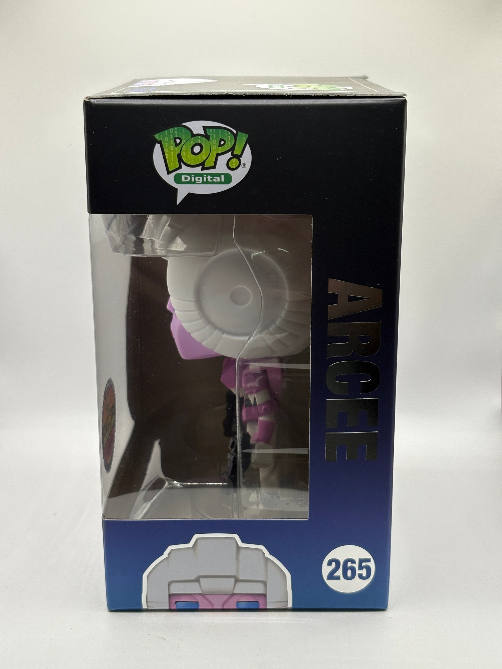 Funko POP! Digital Transformers #265 Arcee NFT Release 2000 Pieces FRENLY BRICKS - Open 7 Days