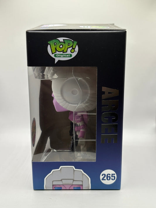 Funko POP! Digital Transformers #265 Arcee NFT Release 2000 Pieces FRENLY BRICKS - Open 7 Days