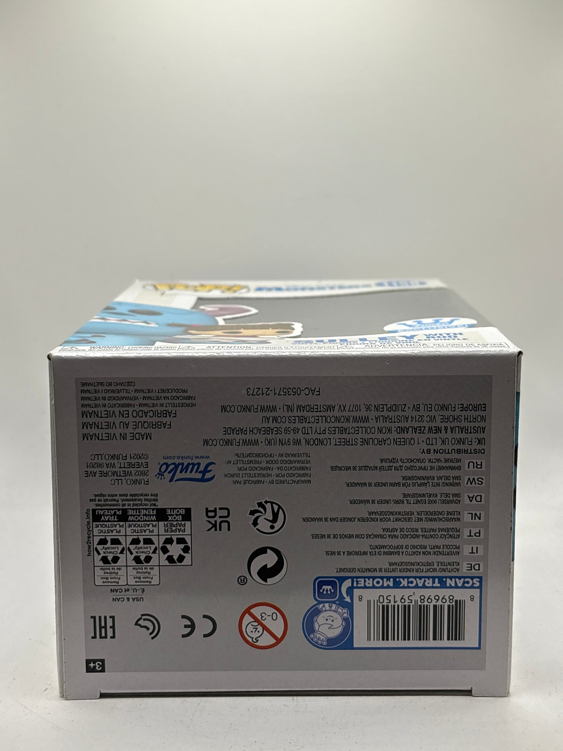 Funko POP! Disney Monsters #1158 Sulley with Boo Funko Exclusive FRENLY BRICKS - Open 7 Days