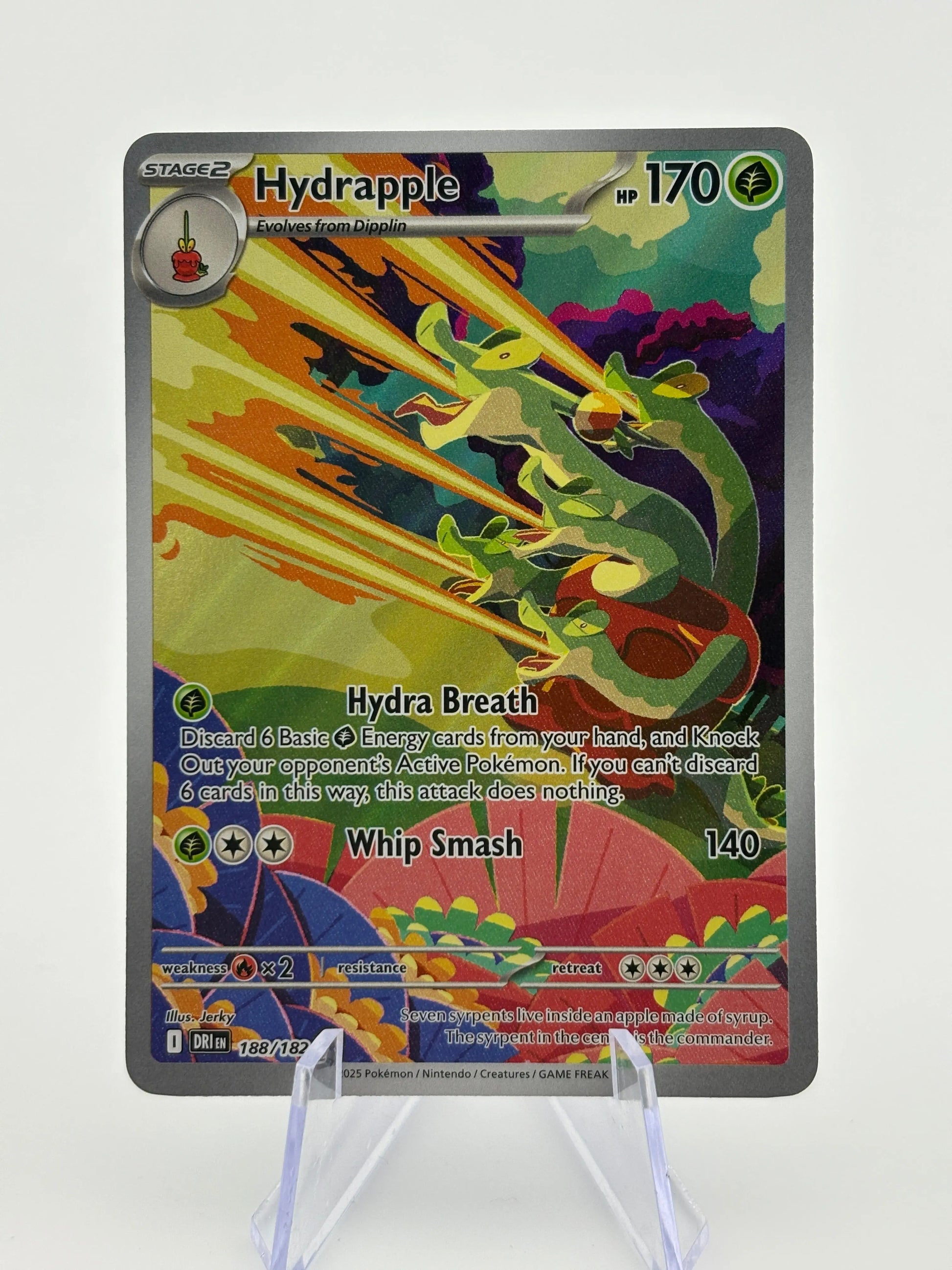 Hydrapple 188/182 - IR Destined Rivals Pokemon TCG NM FRENLY BRICKS - Open 7 Days