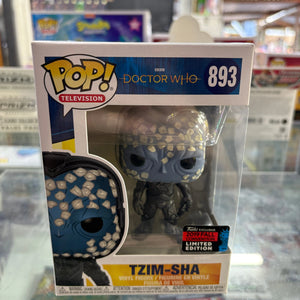 FUNKO POP! Television Doctor Who Tzim-Sha #893 Convention Exclusive FRENLY BRICKS - Open 7 Days