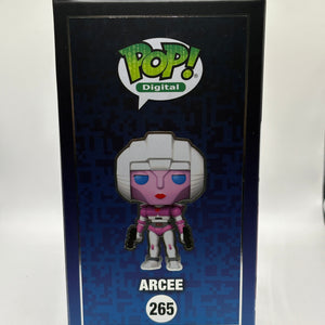 Funko POP! Digital Transformers #265 Arcee NFT Release 2000 Pieces FRENLY BRICKS - Open 7 Days
