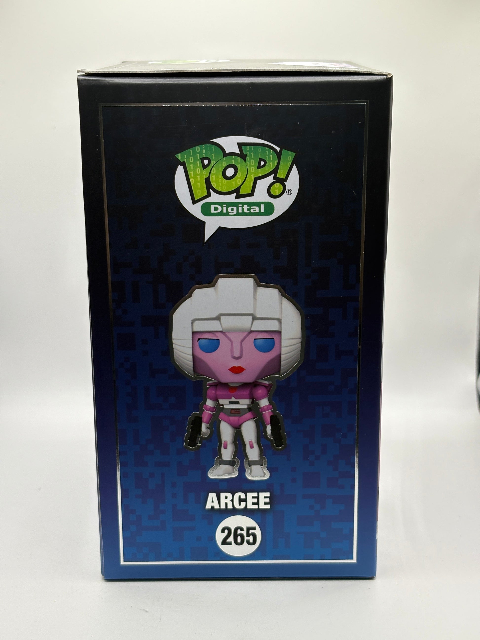 Funko POP! Digital Transformers #265 Arcee NFT Release 2000 Pieces FRENLY BRICKS - Open 7 Days