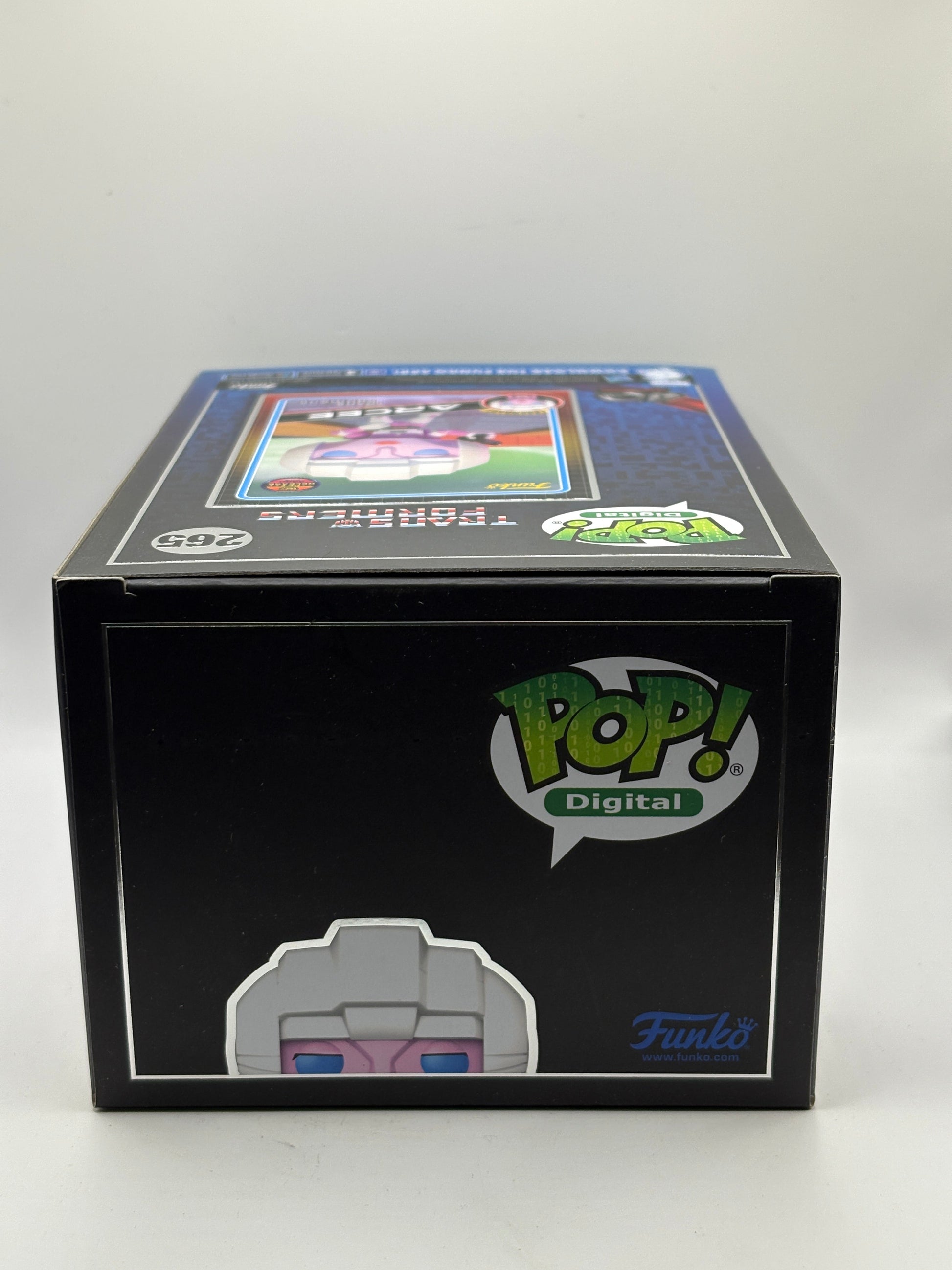 Funko POP! Digital Transformers #265 Arcee NFT Release 2000 Pieces FRENLY BRICKS - Open 7 Days